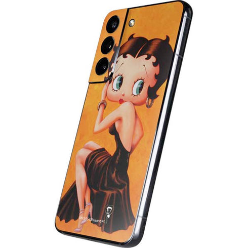 Betty Boop Little Black Dress Galaxy S22 Skin